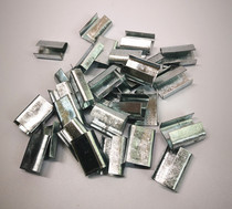 Manual 1608 plastic steel buckle PET plastic steel belt packing buckle 1608 packing belt iron buckle Galvanized buckle open buckle