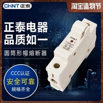 CHINT cylindrical fuse base RT28N-32X 1P rail type with indicator light with RT18-32