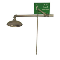 304 stainless steel wall-mounted shower eyewash