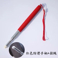 1 метр красный (с войлочной головой)