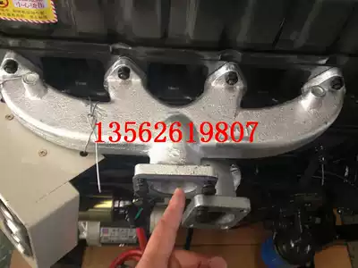 Weifang ZH4100 4102P diesel engine exhaust branch pipe Exhaust pipe Cement tanker exhaust branch pipe