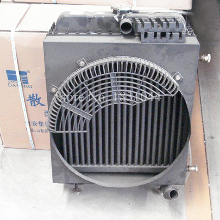 Diesel engine generator set with water tank Weiwei Chai East China Huafeng diesel engine water tank radiator loader accessories