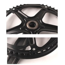 Single Speed Car Single Speed Gear Tray 32-52 Tooth Crankset Japanese Women's Princess Bicycle Chain Chain Disc Foot Pedal