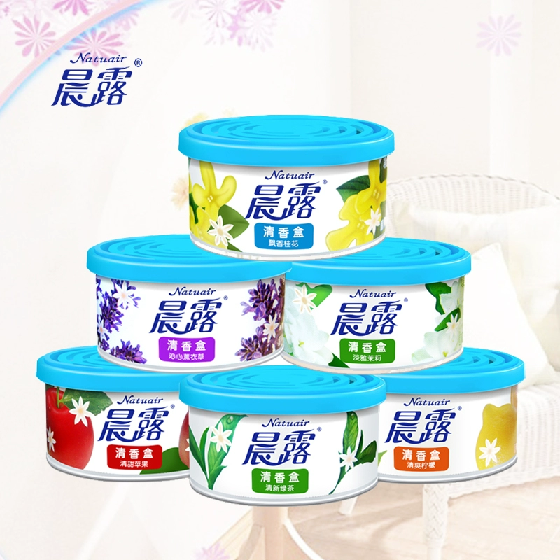 Buổi sáng sương làm mát không khí 70g * 3 hộp giày tủ quần áo nước hoa làm mát nhà vệ sinh khử mùi nhà vệ sinh - Trang chủ