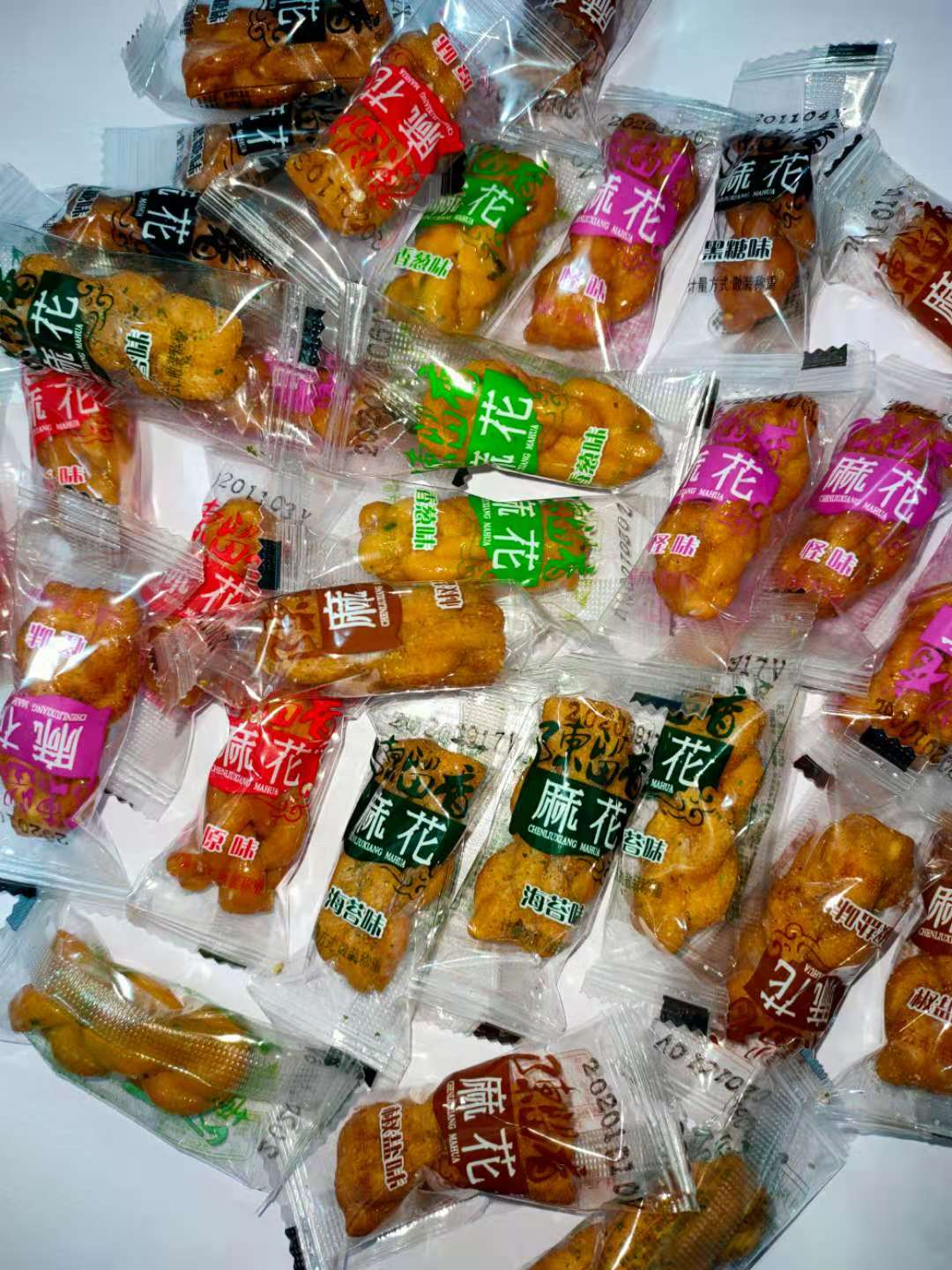 Chongqing special production Chen Yuxian Little Flower 1000 black sugar original lush snack snack