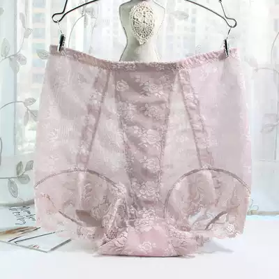 Korean ultra-thin lace seamless hips comfortable sexy body mid-high waist body shaping abdomen hip lifting flat angle women's underwear