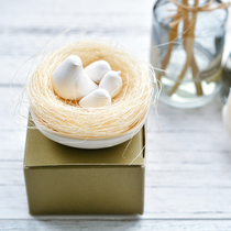 ZAKKA miscellaneous goods Park square aromatherapy volatile device Natural hemp silk plaster birds nest birds nest shooting props