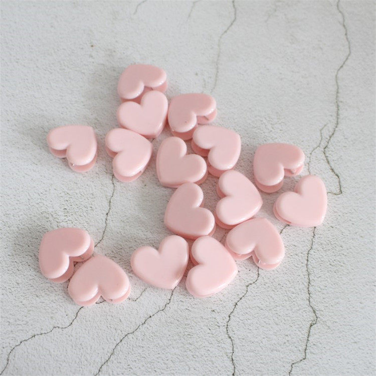 Heart-shaped Small Clip Small Wooden Clip Photo Wall Hemp Rope Clip Pink Folder Fire And Bird Return