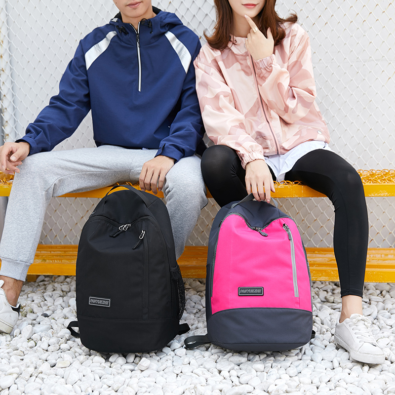 Shoulder bag men's double shoulder bag large capacity high school college student school bag female 2018 new Korean version of the college style fashion all-in-one