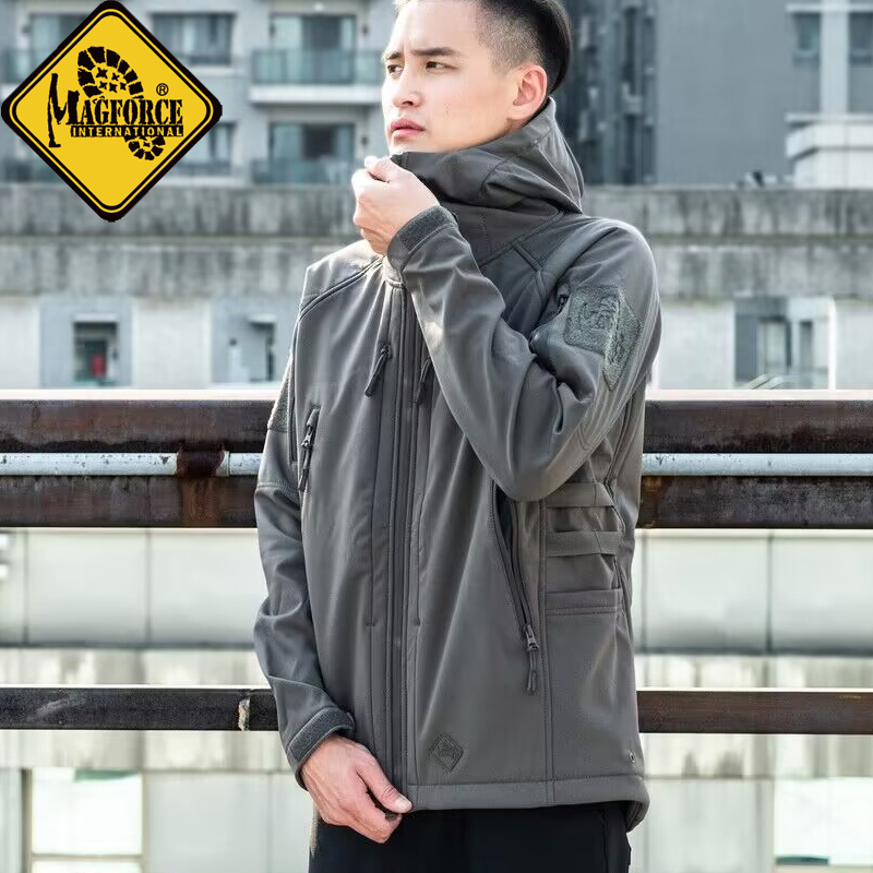 Magforce Taiwan-made Taiwanese C1001 water-repellent jacket tactical version 3D invisible soft shell