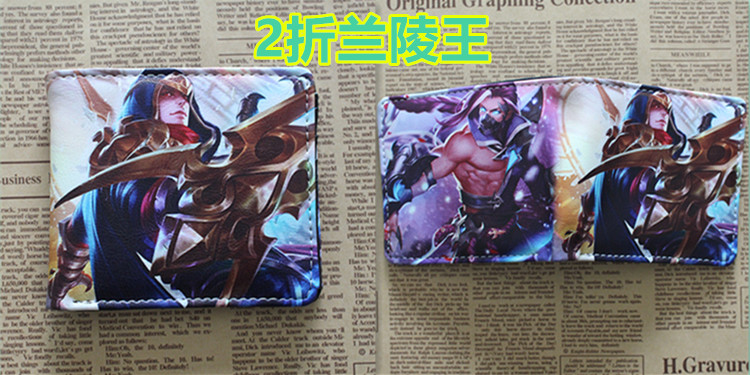 Vua vinh quang xung quanh các trò chơi anh hùng nhân vật trò chơi nhân vật chính anime ví nam giới và phụ nữ ngắn sinh viên ví loạt các ví da nam đứng