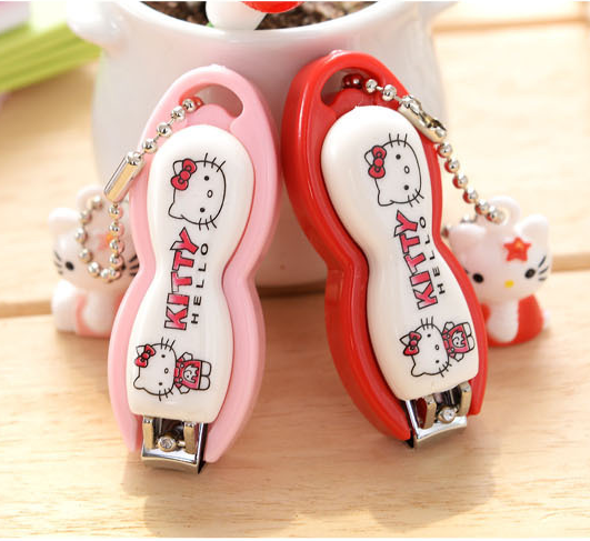 Cute cartoon HELLO KITTY cartoon nail clippers Hello nail clippers KT cat nail clippers nail tools