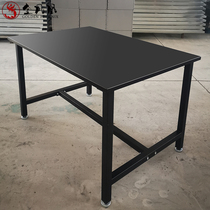 Iron plate bench clamp tool bench abrasion-proof bearing type operating table packaging table assembly table packing bench
