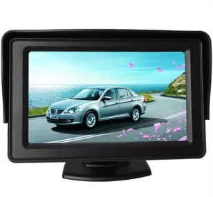 HD 4,3-дюймовый ЖК-дисплей DVD DVD/Реверсирование изображения Дисплей 9-35V Широкий дисплей напряжения