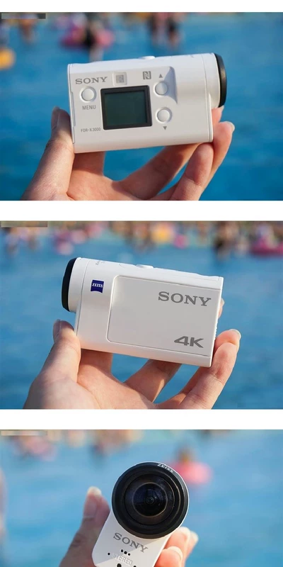 Máy ảnh thể thao Sony / Sony FDR-X3000R Máy ảnh 4k Máy ảnh thể thao X3000 X3000R HD 4K Máy ảnh mini dưới nước chống nước Du lịch Mũ bảo hiểm lặn Video - Máy quay video kỹ thuật số