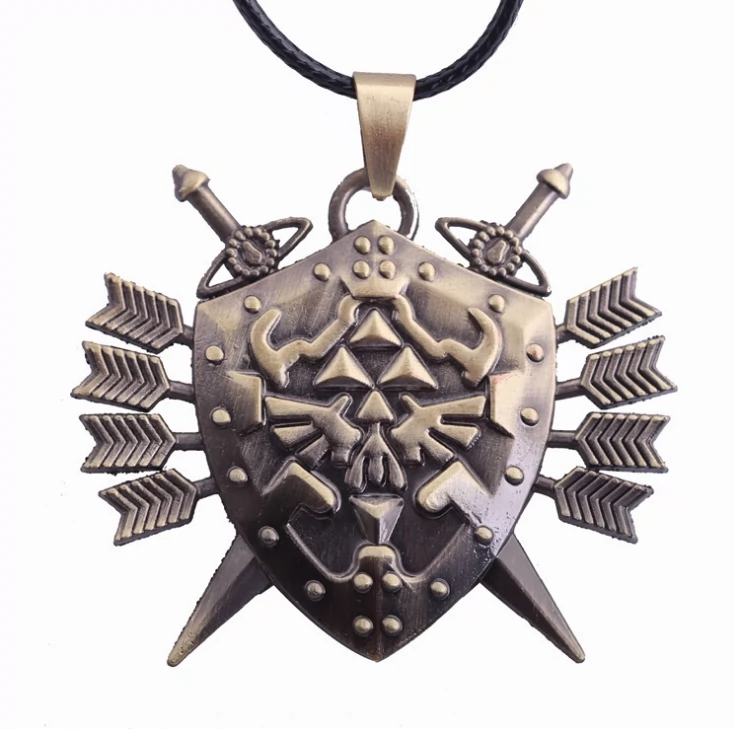 Huyền thoại của Zelda hoang dã Zelda Necklace Pendant Keychain trò chơi xung quanh điều thực