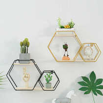 ins room combination wall storage rack easy to install decorative wall storage rack bedside bedroom wall hanging rack