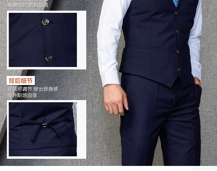 Mùa thu và mùa đông khách sạn lễ tân phục vụ bàn tây nhân viên quản lý nhà hàng KTV overalls vest clip chuyên nghiệp phù hợp nam nữ vest nữ hàn quốc