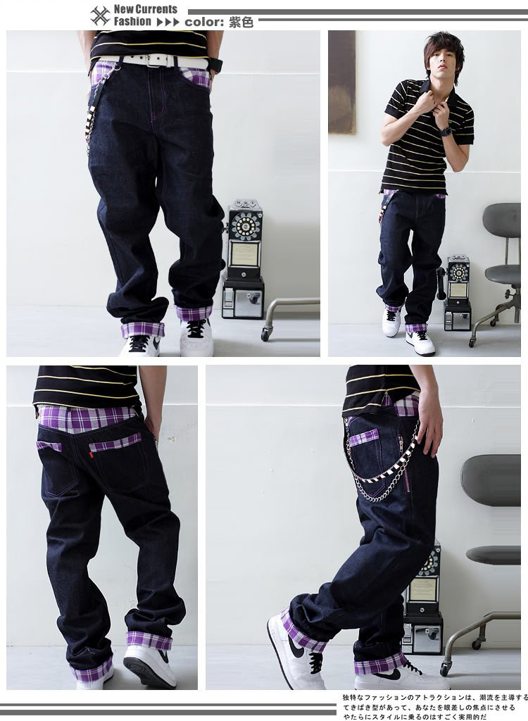 Jeans pour adolescent Sarouel en coton pour printemps - Ref 1470354 Image 5