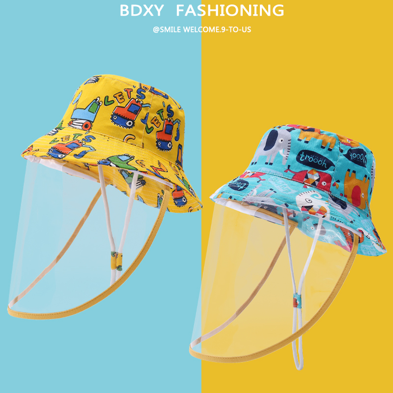 Baby Protective Cap Anti-Droplets Face Hood Hat Children Baby Face Hood Isolated Outbreak Epidemic Prevention