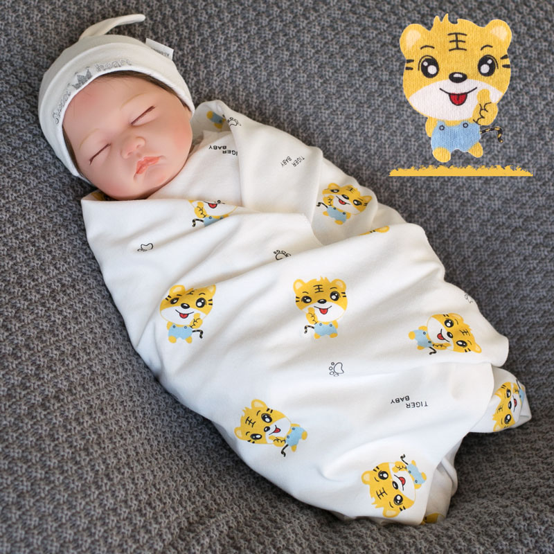 Tiger baby newborn baby maternity ward bag Single pure cotton newborn bag towels wrapped in a single package towel wrapped in a single swaddle-Taobao