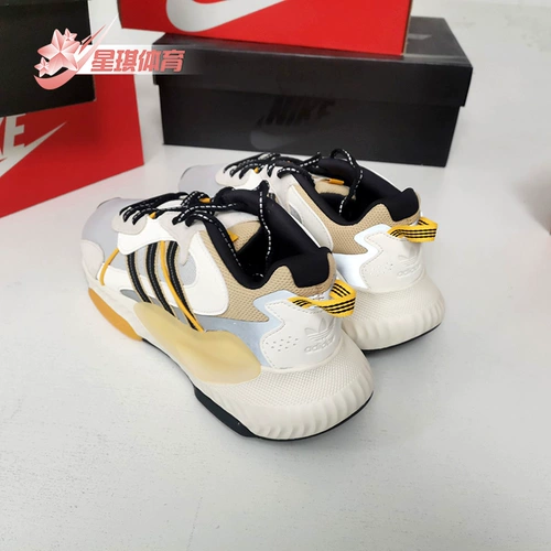 Adidas/Adidas Летняя амортизирующая спортивная повседневная обувь подходит для мужчин и женщин для отдыха