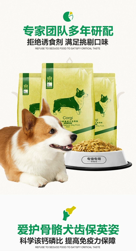 Chó trưởng thành Nikeke Keji đặc biệt 2,5kg5 kg 12 tháng trở lên chó nhỏ làm thức ăn cho chó tự nhiên - Chó Staples ganador puppy 3kg