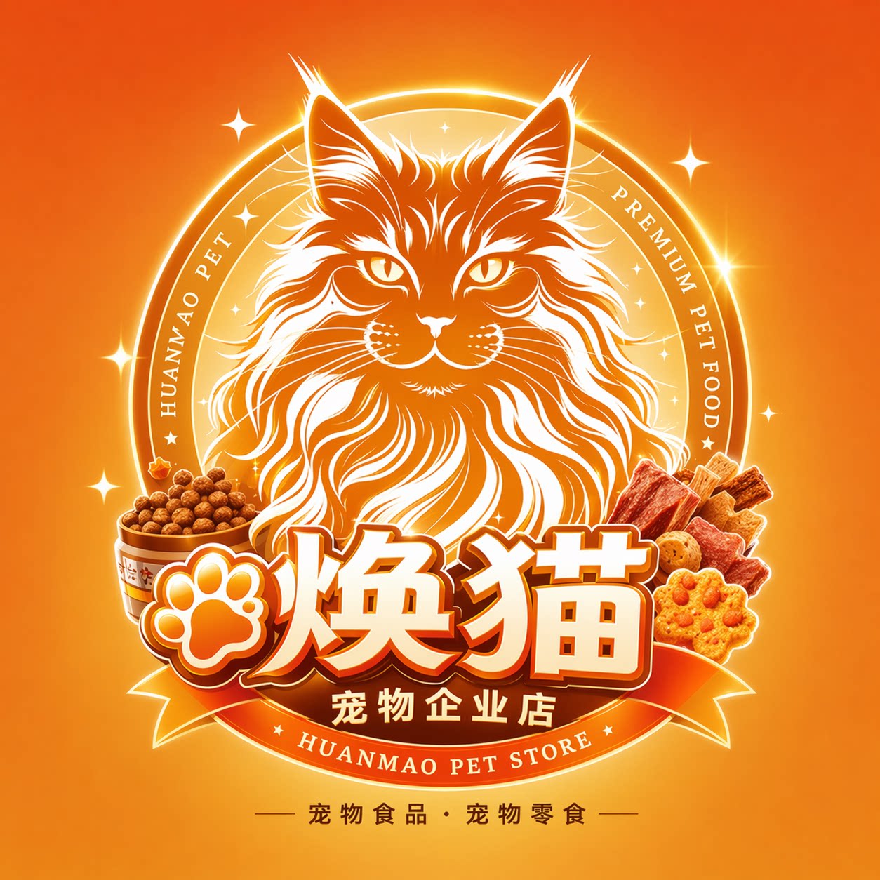 焕猫宠物用品的LOGO