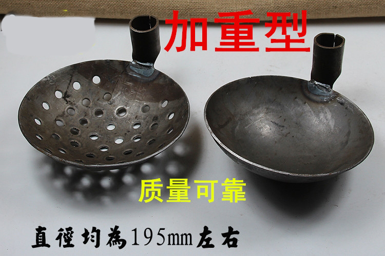 Thick steel plate spoon of iron and lawn iron and large iron spoon outdoor gutter clean sewer sludge dirt digging spoon