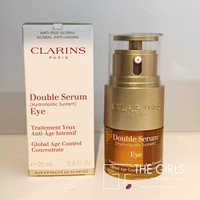 Clarins, омолаживающая эссенция, увлажняющий осветляющий разглаживающий крем для глаз, 20 мл, против морщин