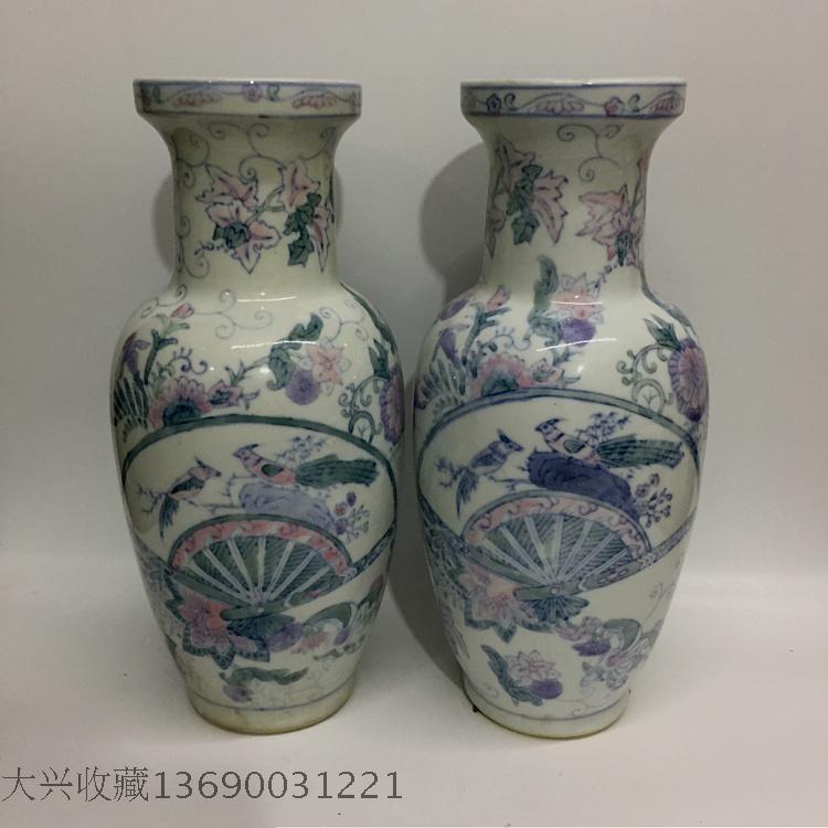 Daxing Collection 78 Decade-long Tide State Old Maple Brook Inventory Old Factory Goods Dragon Kilns Old Porcelain Old Flower Bottle Collection