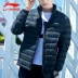 Li Ning nam xuống áo khoác ngoài trời mùa đông mới dày áo bông ấm trùm đầu xuống áo khoác thể thao áo khoác nam - Thể thao xuống áo khoác áo phao uniqlo nữ Thể thao xuống áo khoác