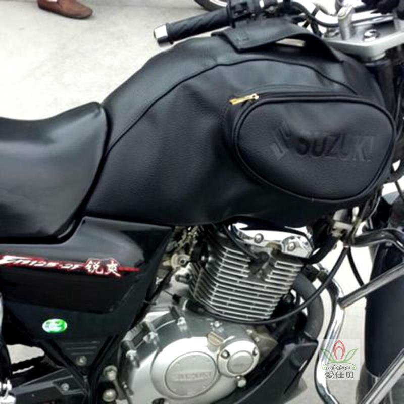 Suitable for Haojue Suzuki Ruishuang EN125-2E 2F locomotive fuel tank cover fuel tank bag waterproof knight bag cover