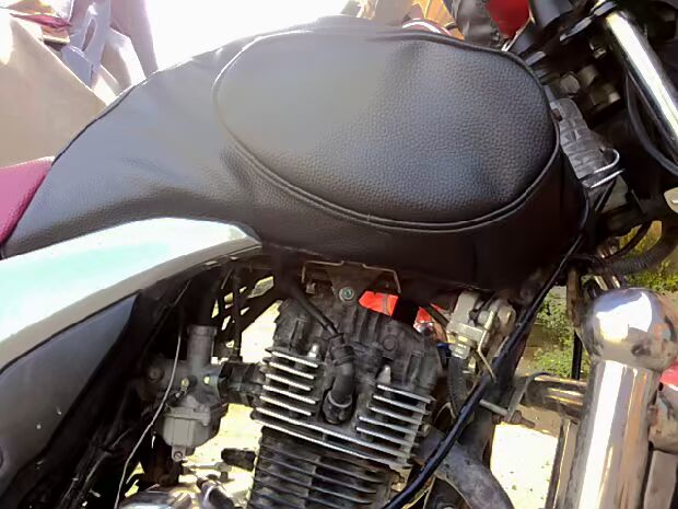 DA125 nắp bình xăng xe máy hj125-19 đeo hiệp sĩ túi nhiên liệu túi nhiên liệu túi da không thấm nước - Xe máy Rider thiết bị bao tay moto