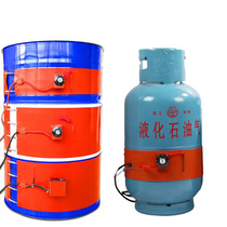 Silicone rubber heating with coal gas tank heater accompanied by tropical liquid gas bottle silicone electric heat with sleeve 200L oil barrel