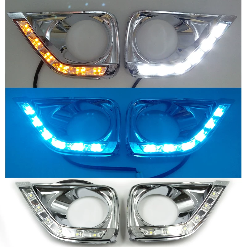 [11-12-13 во время Ruizi Driving Lighting Light Light Modification, набор светодиодных фар Angel Fog Lights]