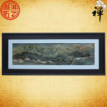 Natural Marble Painting Oil Painting Stone Hanging Screen Home Office Decoration TV Background Wall Special Price