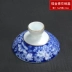 Jingdezhen Trà xanh và trắng Cup Cover Bowl Gốm sứ Trà trà Bộ lọc Cup Cup Bộ lọc trà Kung Fu Bộ trà rửa phụ kiện trà - Trà sứ bình lọc trà Trà sứ