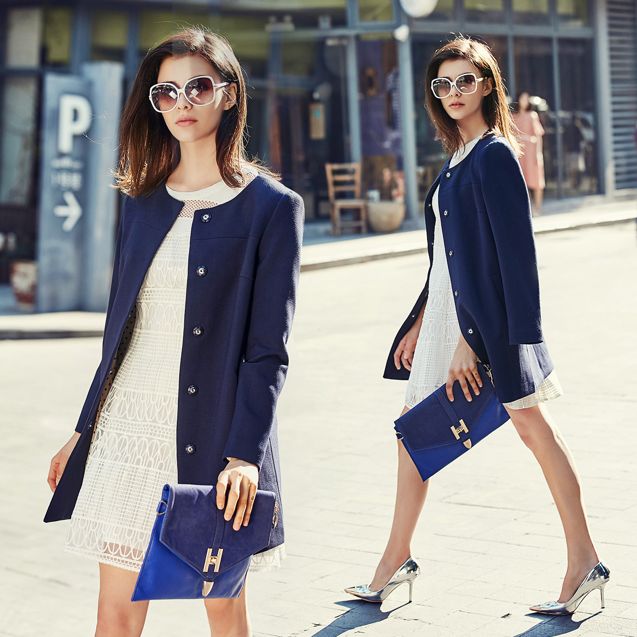 Trench pour femme DITTO   en Polyester - Ref 3226562 Image 3