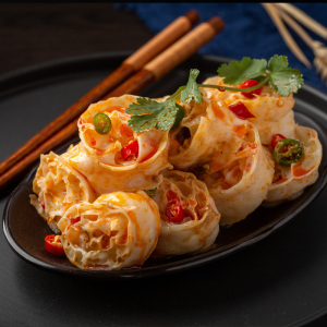 【抖音爆款】吸汁面藕面筋1000g装