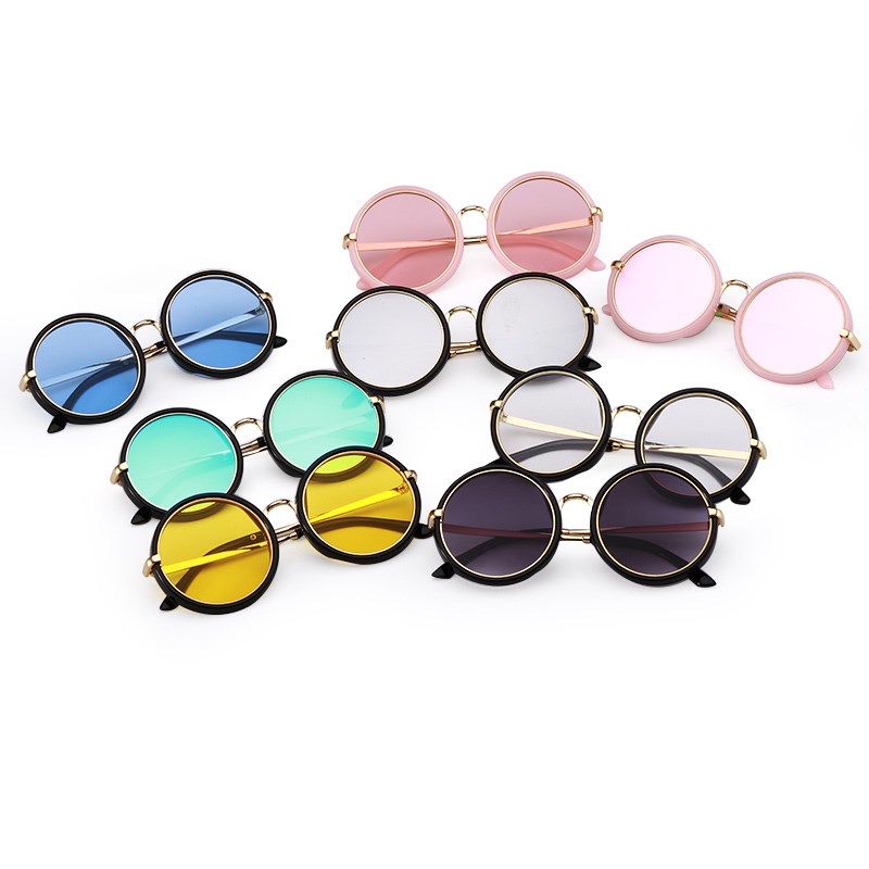 Baby sunglasses 2-3-4-5-6-8-year-old children's glasses anti-UV boys small children's baby sunglasses tide