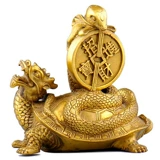 Гостиная чистая бронзовая драконская черепаха