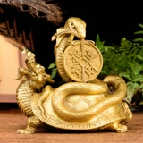 Гостиная чистая бронзовая драконская черепаха