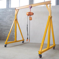 Small gantry hanger detachable lifting gantry lifting crane mobile crane hand push gantry crane