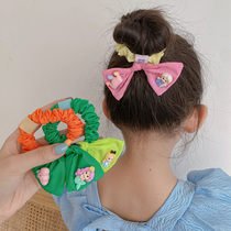 Summer children tie ball head Hairband girl princess cute rubber band Little girl headdress baby coliform head rope