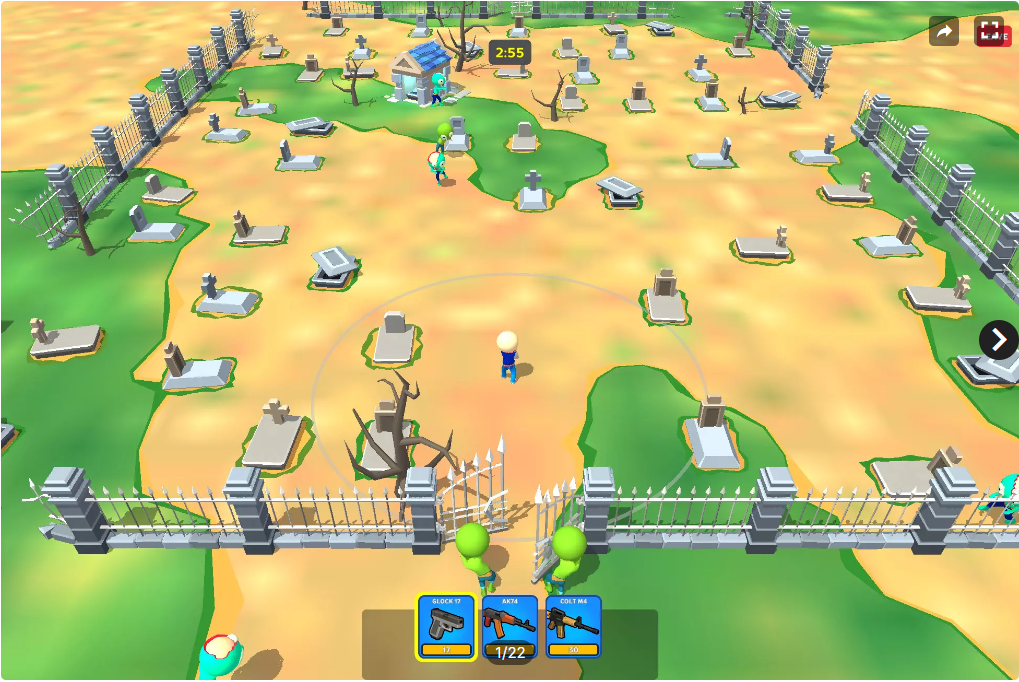 Unity 僵尸枪手 Zombie Slayer 1.1 精品游戏源码 第三人称射击-成都宝兰