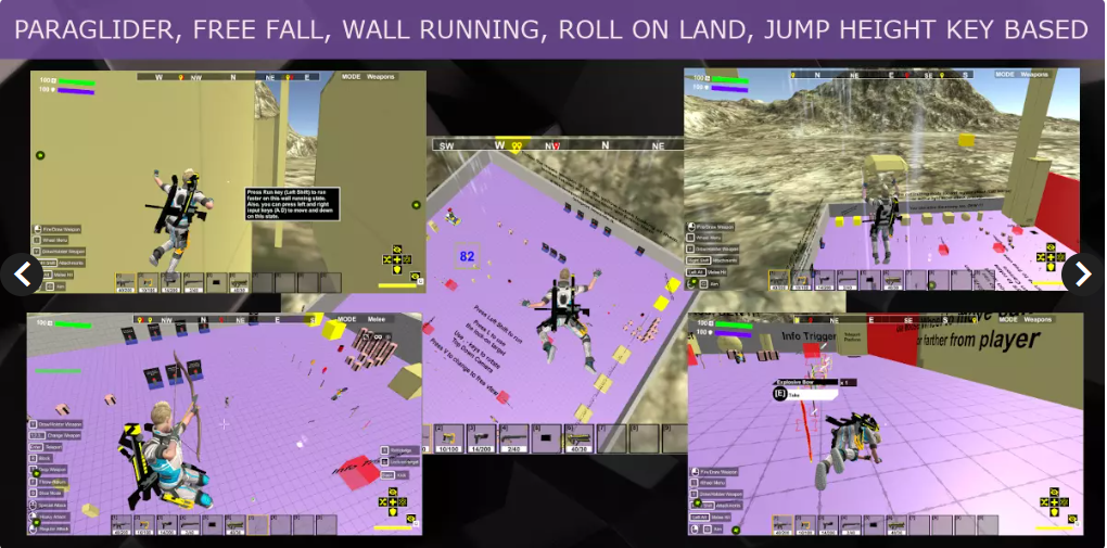 图片[3]-Unity Game Kit Controller 3.77a 生存冒险射击游戏源码模板-成都宝兰