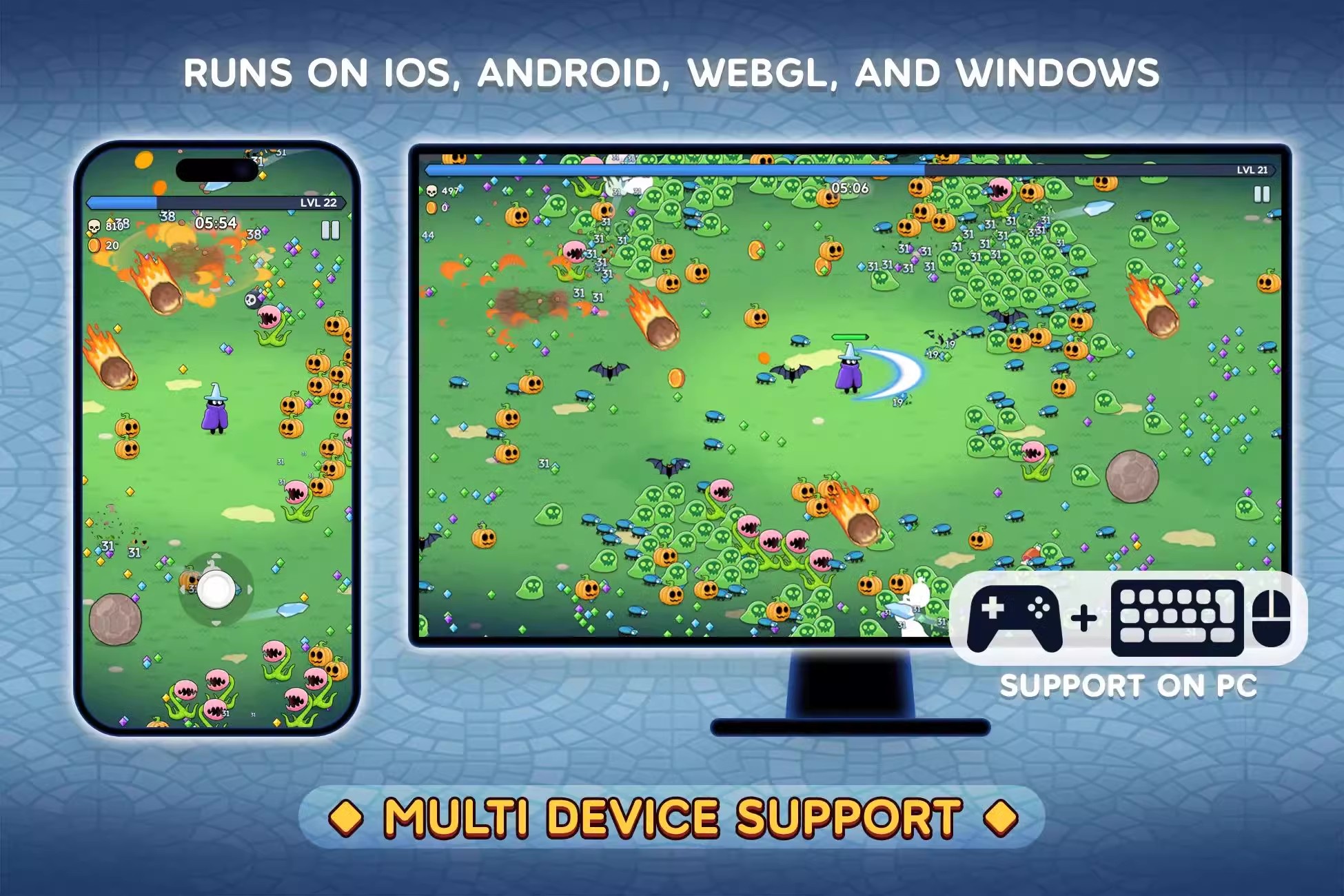 图片[5]-Unity Monster Survivors – Full Game 1.1.0 包更新 肉鸽源码-成都宝兰