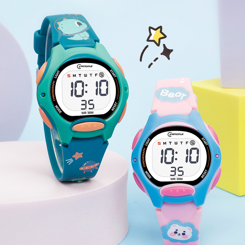 Dinosaur Watch for Girls, Waterproof, Kindergarten, Elementary School Students, Boys, Printed Small Dial, Luminous Kidsren's Digital Watch for Boys Dinosaur Watch for Girls, Waterproof, Kindergarten, Elementary School Students, Boys, Printed Small Dial, Luminous Kidsren's Digital Watch for Boys