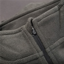 Lightweight portable emergency close-fitting warm half-zip pullover sweatshirt Y528 for men when traveling outdoors and mountaineering